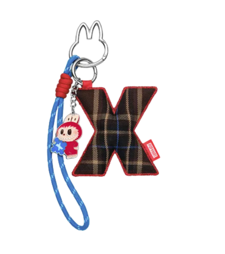 Pop Mart Labubu the Monsters Pin For Love Series Letter Pendent Blind Box (N-Z)