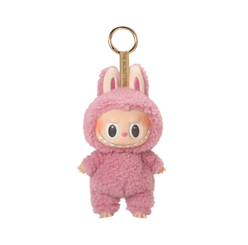 Labubu Exciting Macarons – Lychee Berry figure in vibrant pink