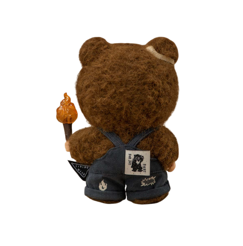 Hirono Living Wild – Fight for Joy Plush Doll back View