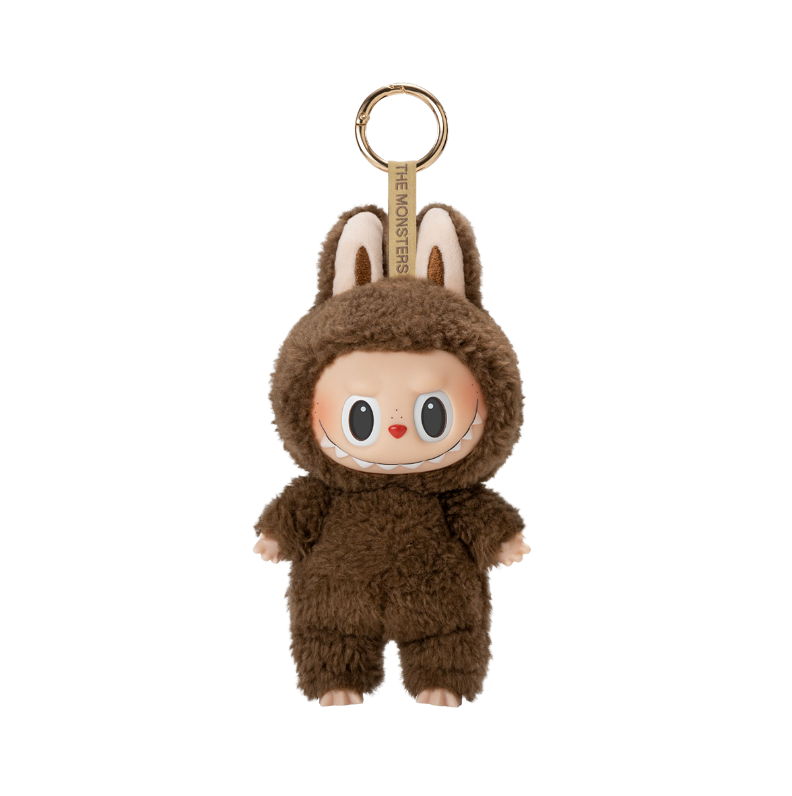 Pop Mart Labubu The Monsters Exciting Macarons Vinyl Plush Pendant - secret version-chest coconut
