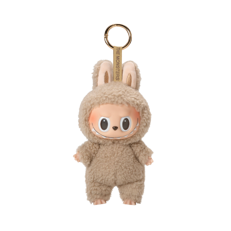Labubu Exciting Macarons – Toffee Labubu figure in brown tones